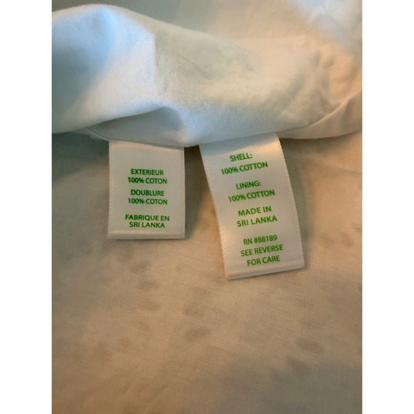 Lilly Pulitzer Pier Midi Skirt 4 White Eyelet Cotton Pockets Belted Resortwear - Picture 9 of 11